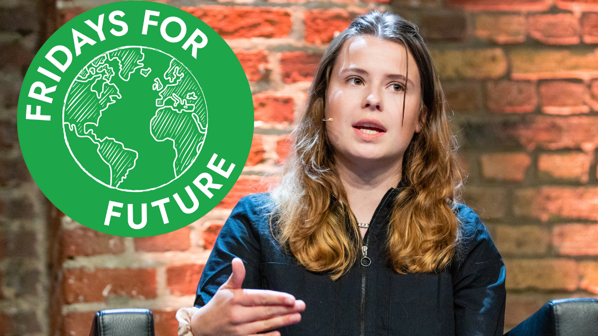 "Friday For Future"-Protest: Luisa Neubauer Ende September 2021 in Berlin