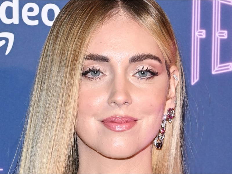 Chiara Ferragni bei ihrer Premiere von "The Ferragnez"am 2. Dezember 2021 in Mailand