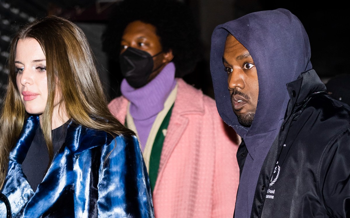 Kanye West und Julia Fox in New York