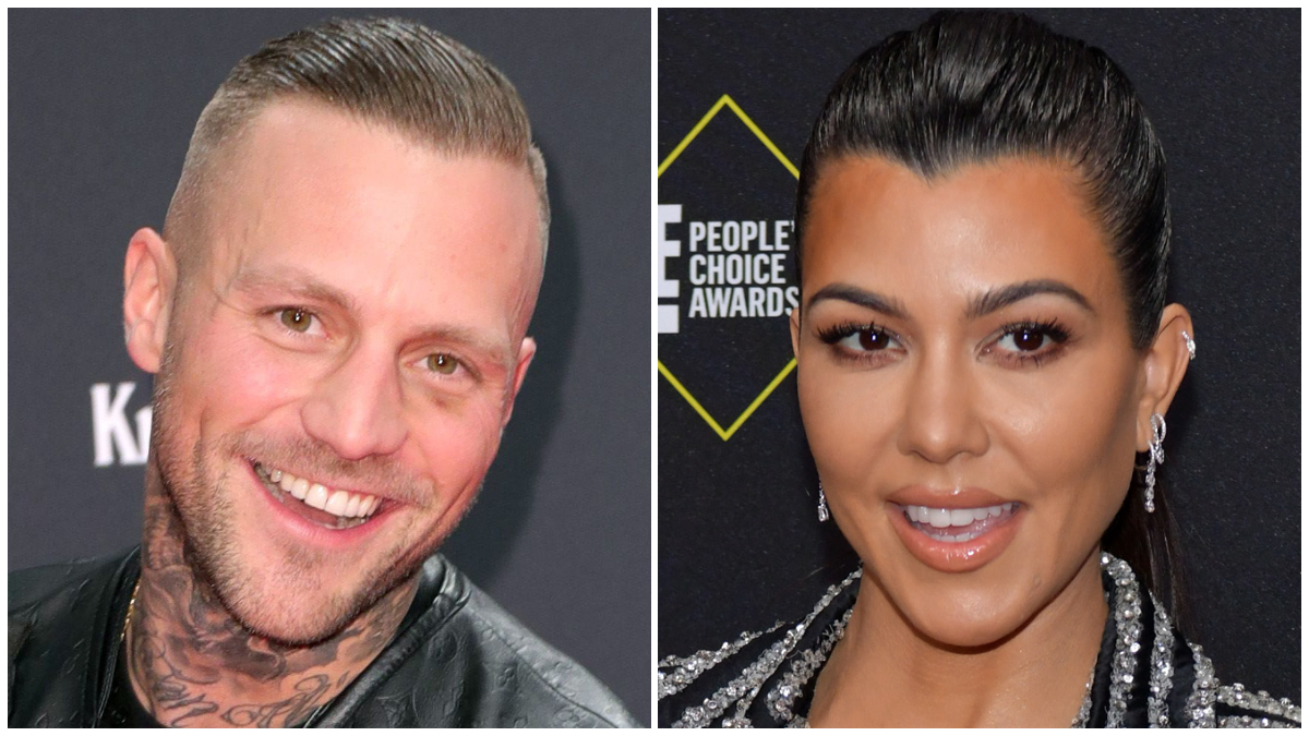 Kontra K und Kourtney Kardashian machen beim Head-Bobbing-Trend auf TikTok mit.