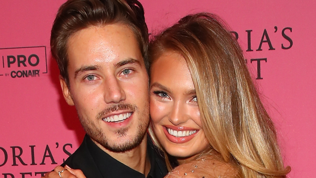 Laurens van Leeuwen und Romee Strijd im November 2018.