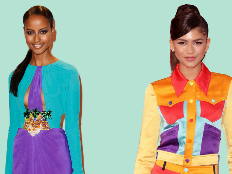 Sara Nuru und Zendaya machen es vor: Color Blocking ist auf TikTok angesagt