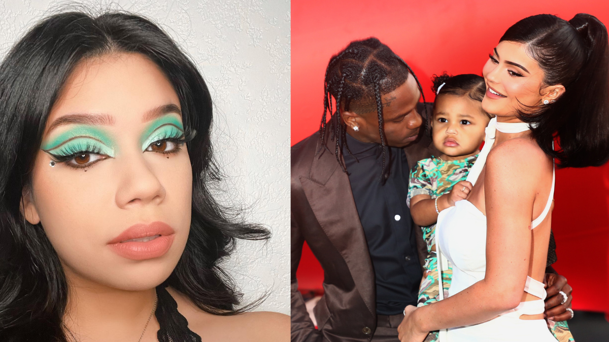 TikTokerin Rebecca King Martin, Travis Scott, Stormi Webster und Kylie Jenner