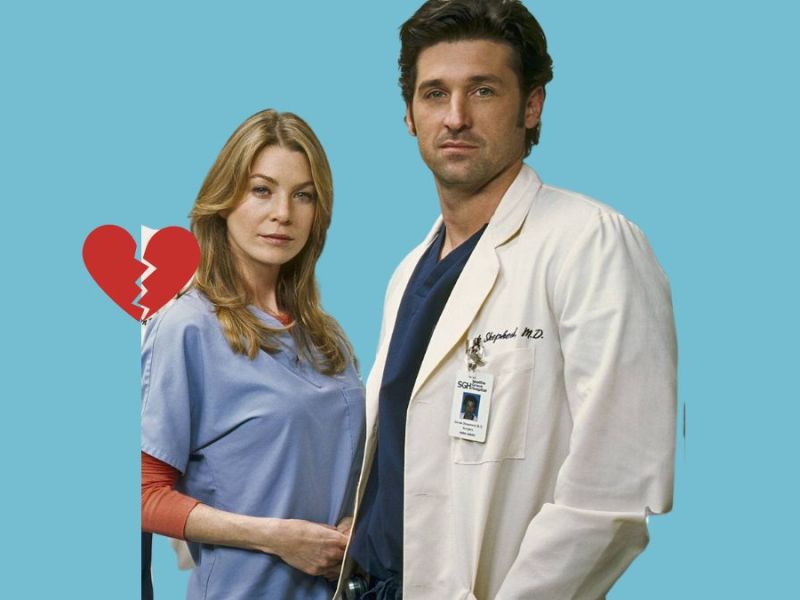 Grey's Anatomy: 2 TikToker feiern diese Szene der Kultserie! Hier: Meredith Grey und Derek Shepherd