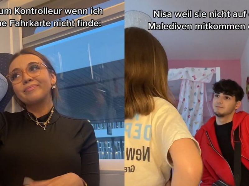 Julesboringlife und Emir Bayrak machen mit beim neuen TikTok-Trend