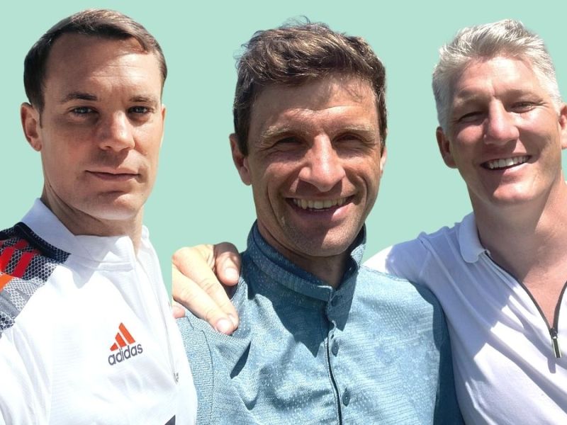 Manuel Neuer, Thomas Müller, Bastian Schweinsteiger