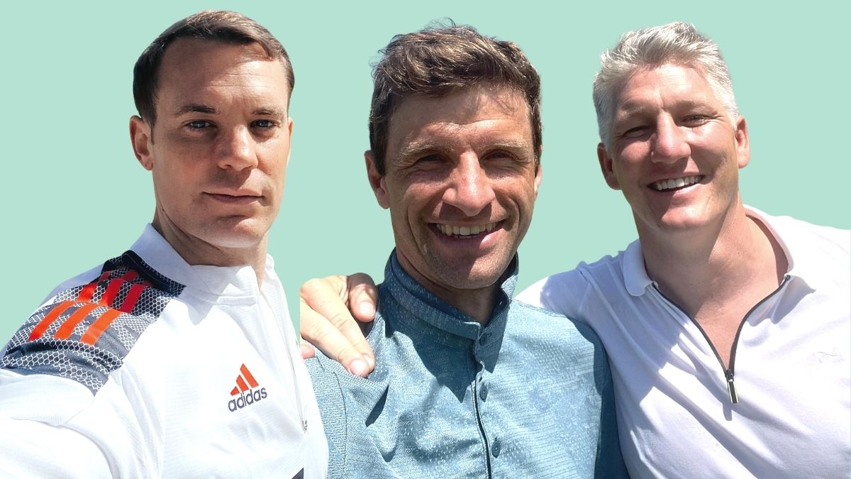 Manuel Neuer, Thomas Müller, Bastian Schweinsteiger