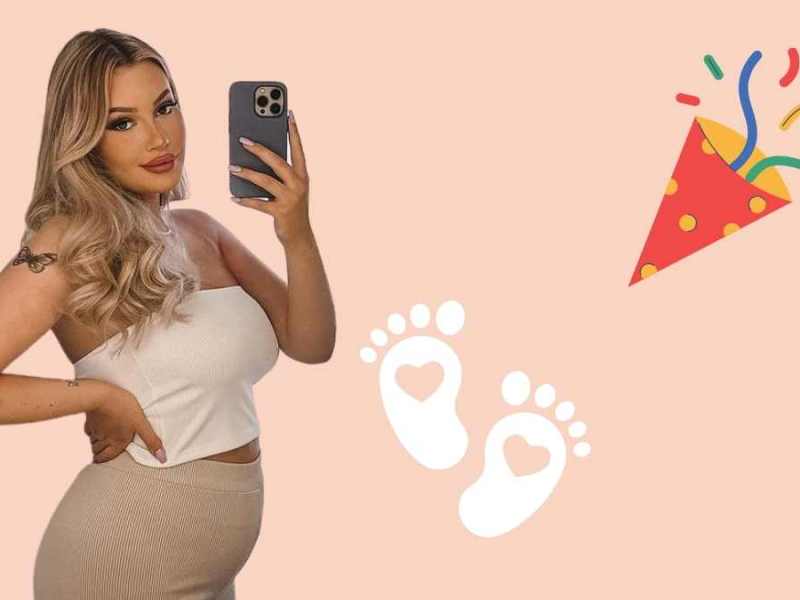 Influencerin Denise Mski Babyparty