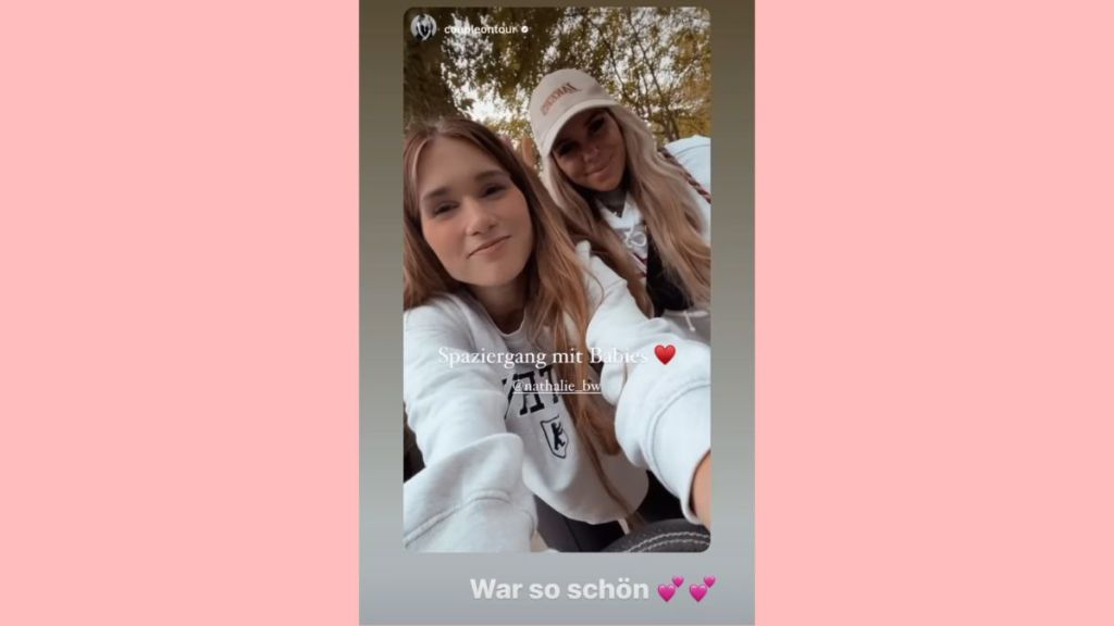 Vanessa und Nathalie haben ein Baby-Date