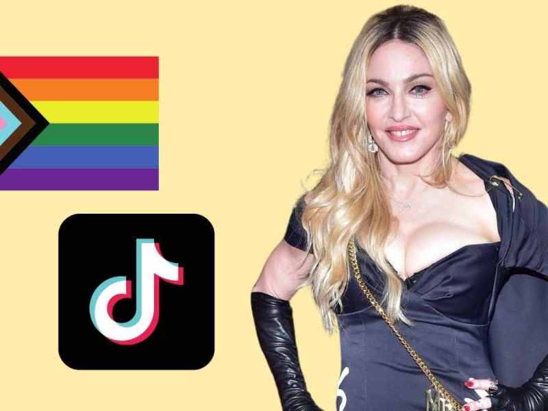 Madonna Outing in einem TikTok