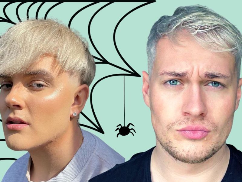 Twenty4Tim und Joris Sava im "Partnerlook" zu Halloween