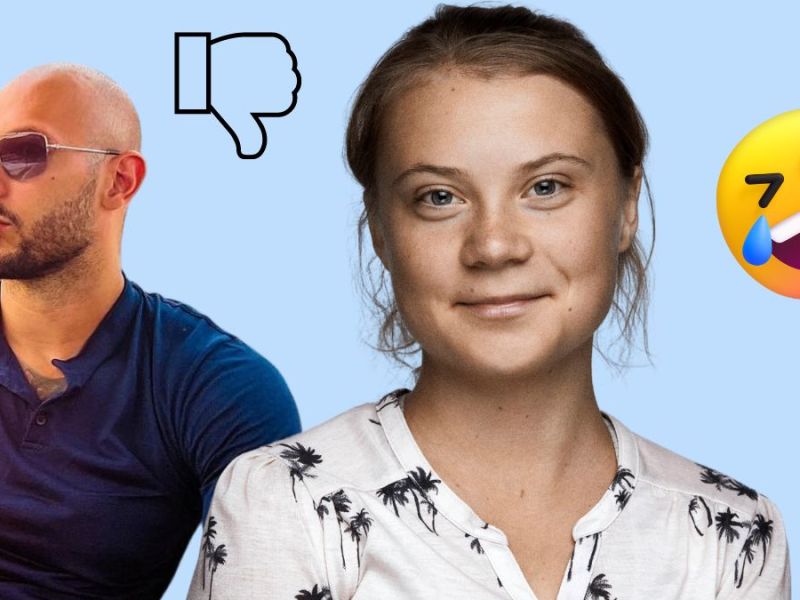 Andrew Tate Greta Thunberg