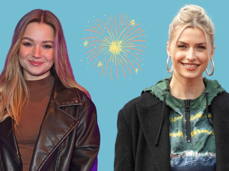 So haben Julia Beautx und Lena Gercke Silvester gefeiert