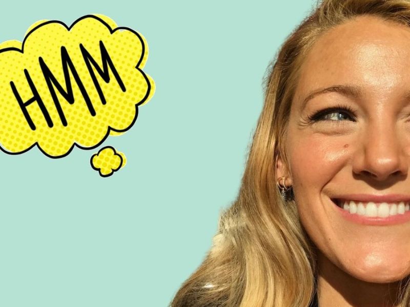 Blake Lively scherzt über ihre Babykugel auf Instagram