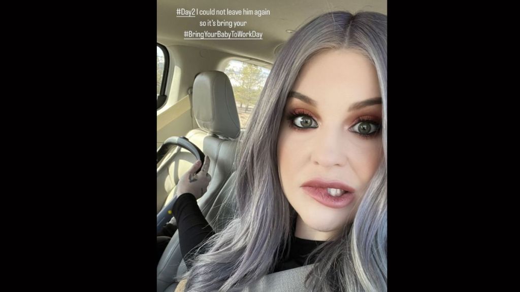 Kelly Osbourne nimmt Sohn mit zur Arbeit