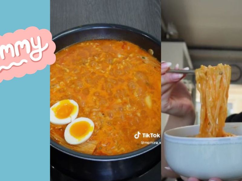 Rabokki Nudeln Ramen TikTok