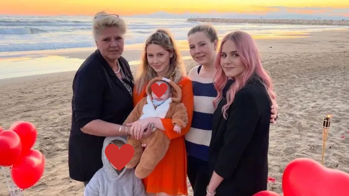 Silvia Wollny und ihre Familie