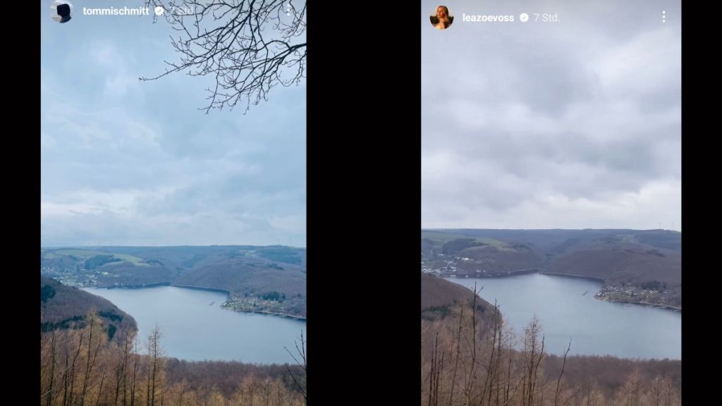 Tommi Schmitt und Lea Zoe Voss zur gleichen Zeit am gleichen Ort