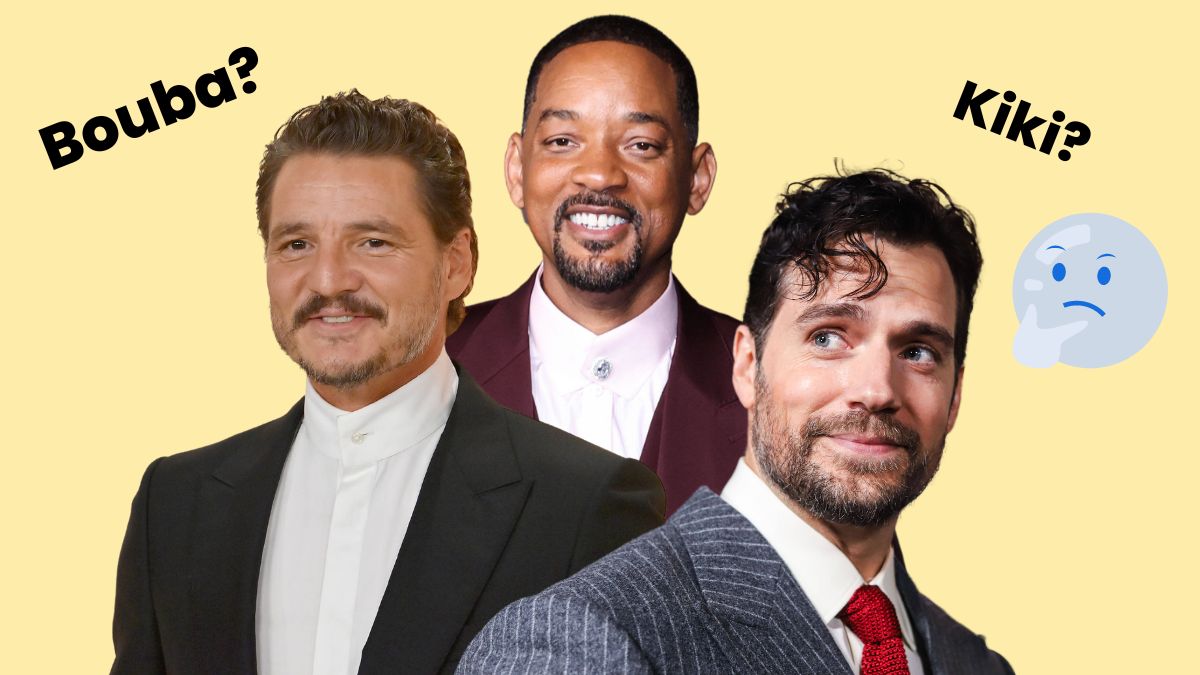 Will Smith, Pedro Pascal und Henry Cavill: Kiki oder Bouba?