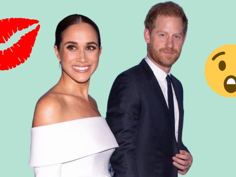 Meghan Harry Kiss Cam